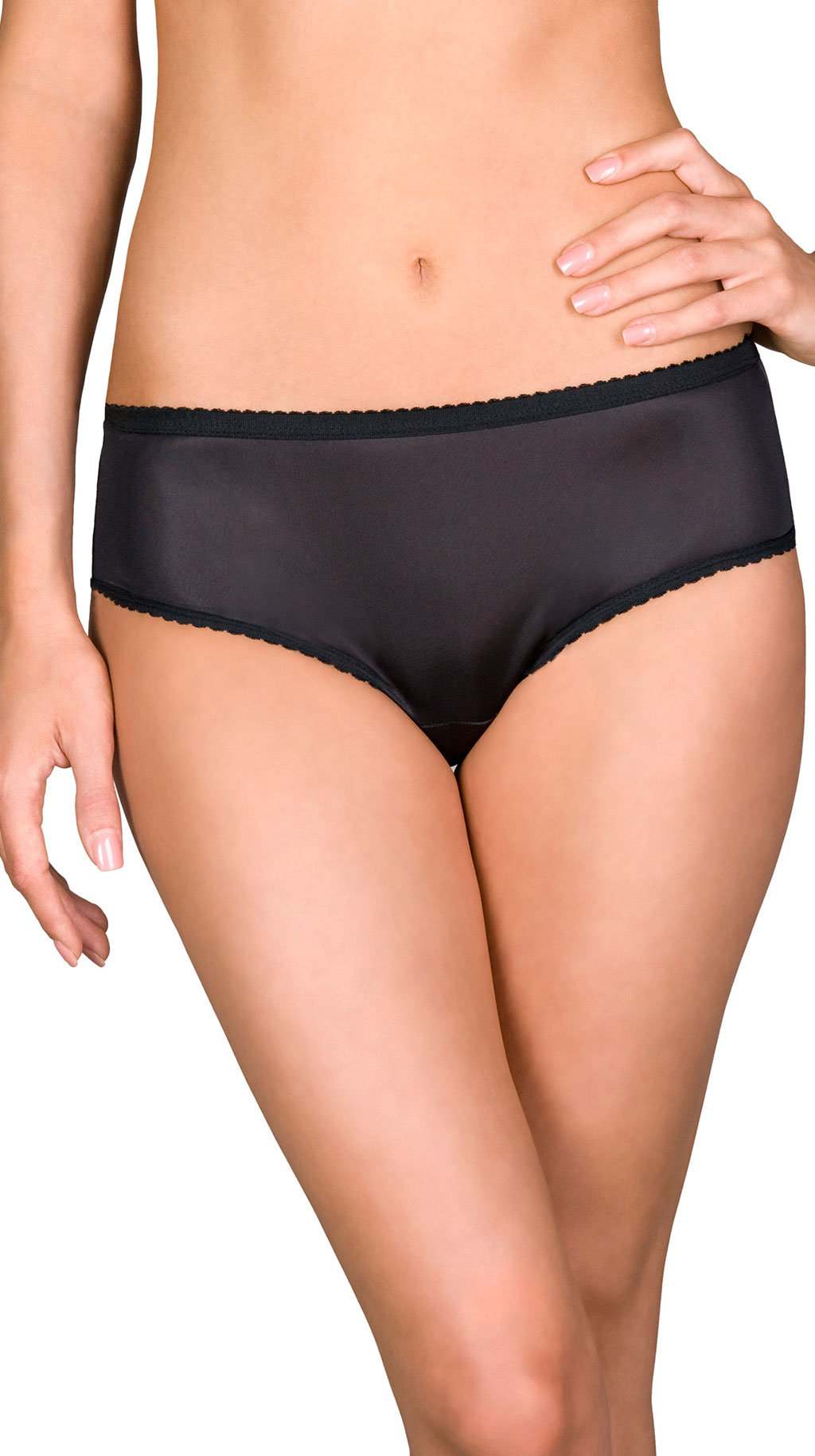 Shadowline® Nylon Hipster Panty 3-Pack