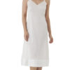 Velrose 6319 white adjustable length full slip dress lingerie.jpg