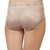 product image back of nude lace trim hipster