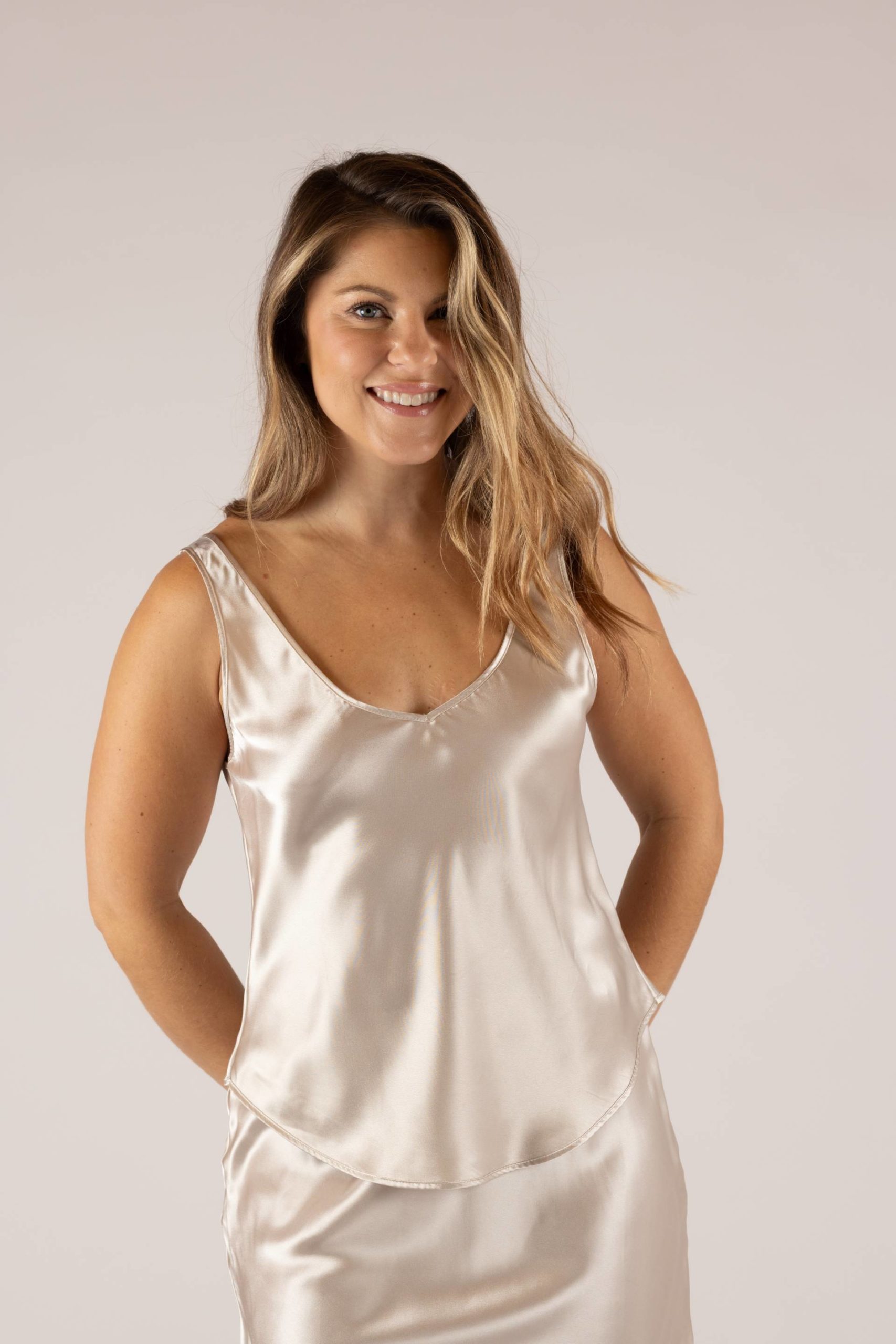 Women's Camisoles with Lace, Cotton & Nylon