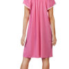 product image rosy pink cameo short night gown