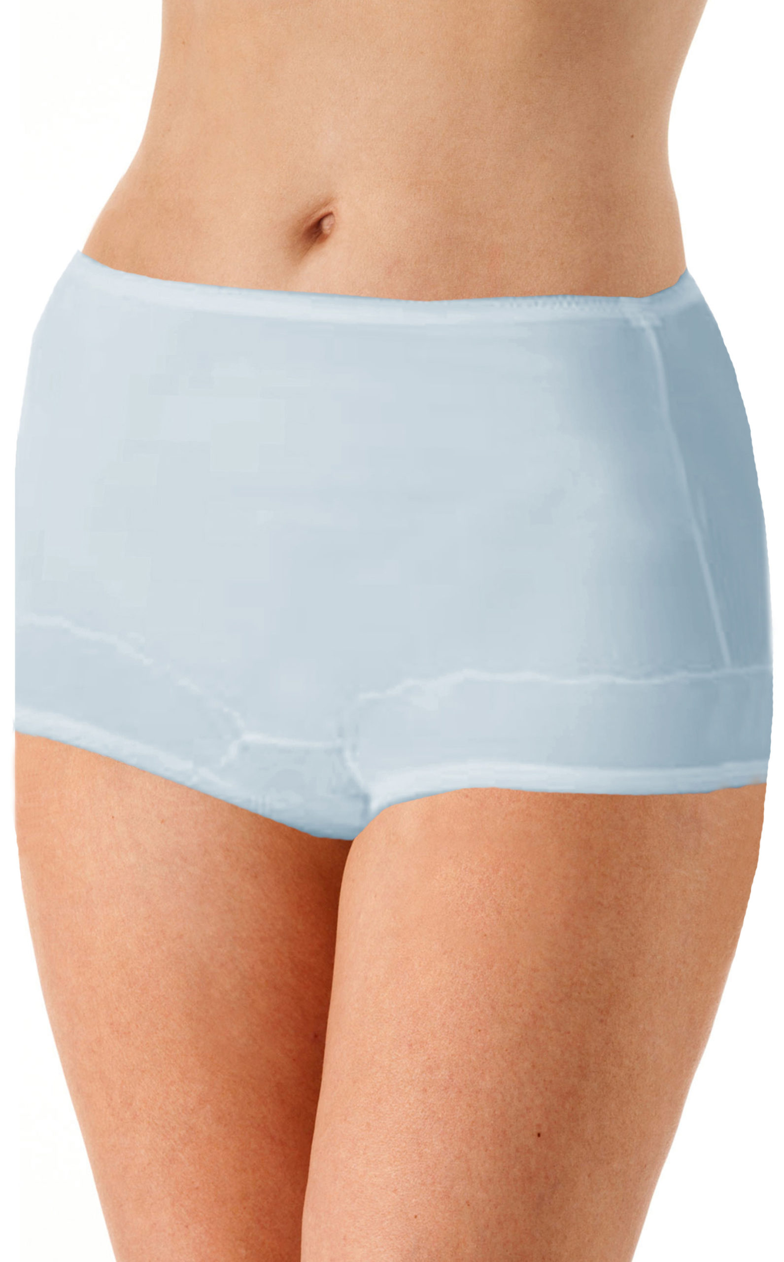 3 Pair Dixie Belle 100% Nylon Size 10 Panties Pastel Colors With Lace Front Legs