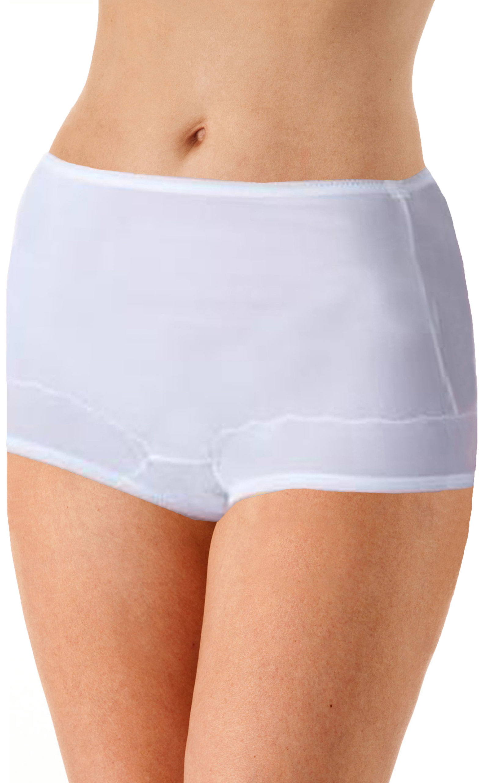 3 Pair Dixie Belle 100% Nylon Size 10 Panties Pastel Colors With Lace Front Legs