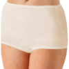 product image Dixie Belle® Scallop Trim Nylon Full Panty - beige