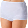 product image Dixie Belle® Scallop Trim Nylon Full Panty - white