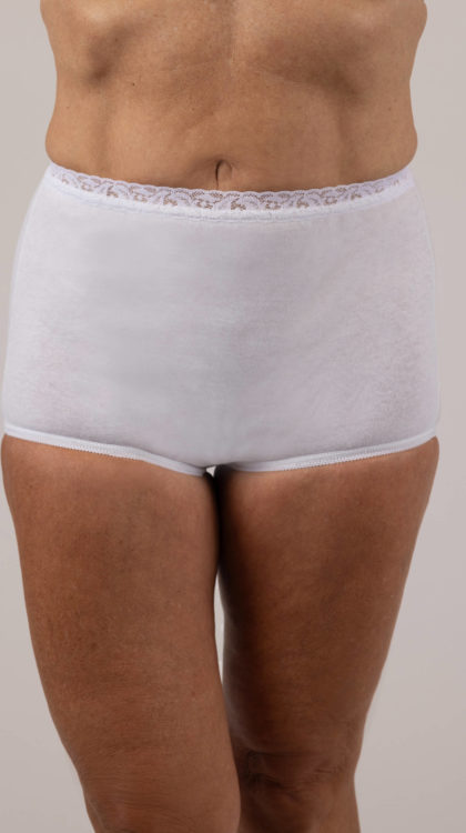 Dixie Belle Cotton Full Brief with Lace Waistband